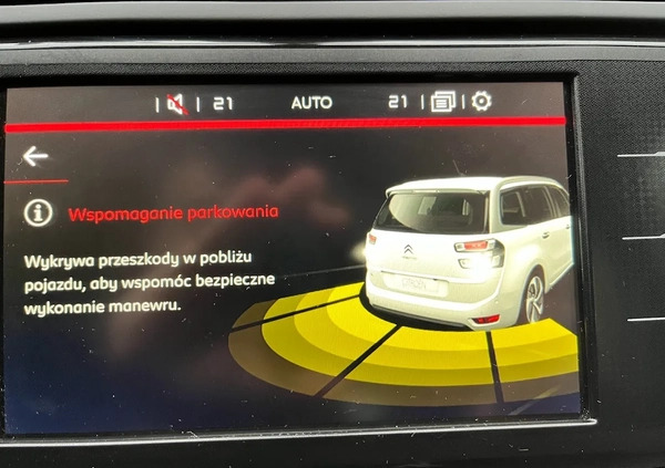 Citroen C4 SpaceTourer cena 61600 przebieg: 105900, rok produkcji 2019 z Szczecin małe 596